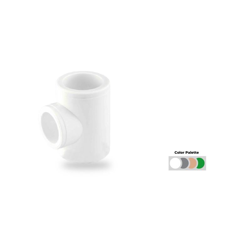 PP-R Eşit T Bağlantı Parçası